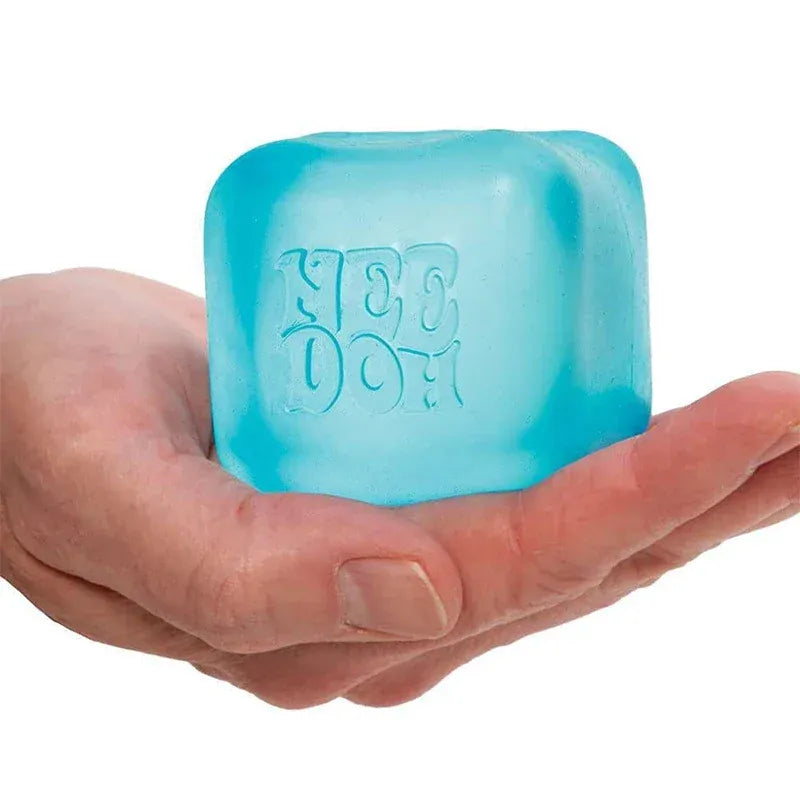 Needoh Nice Cube - Pocket Stress Relief Fidget for Anxiety & Focus