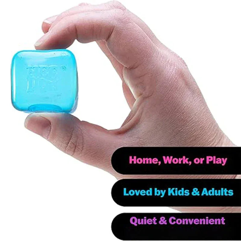 Schylling Needoh Nice Cube Sensory Toys Stress Relieving Blocks Pinching Relieving Puzzle Solving Venting Children Souvenir